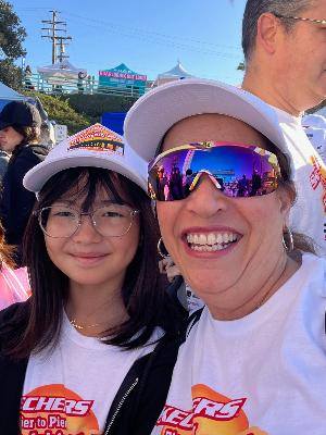 An amazing day to walk with my students and fellow teachers!